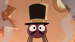 S2E22 Spider With a Top Hat's top hat returns to normal