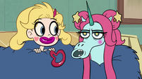 S2E24 Pony Head spitting off her wax lips