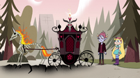 S4E25 Tom's skeleton horse carriage appears