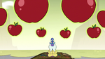 S2E35 Glossaryck looking at floating apples