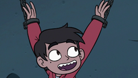 S3E6 Marco Diaz looking at his shackles