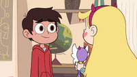 S3E14 Marco Diaz smiling at Star Butterfly