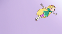 S3E18 Star Butterfly flying through the sky
