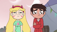 S4E1 Star annoyed and Marco sad