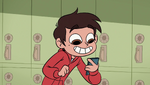 S1E17 Marco looks at his phone