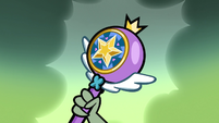 S1E3 Ludo holds Star's magic wand