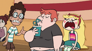 S1E5 Ferguson sips from cup of water