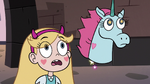 S3E8 Star Butterfly and Pony Head looking surprised