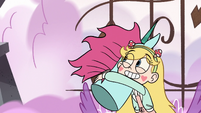 S3E21 Star Butterfly hugging Pony Head