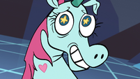 Pony Head smiles
