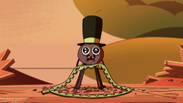 S2E22 Spider With a Top Hat mourning the beanbag monster