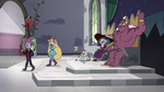 S4E25 Star and Tom wave goodbye to Eclipsa's family