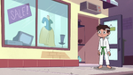 S2E4 Marco Diaz leaving the thrift store