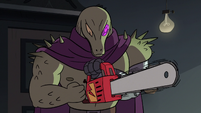 S2E18 Rasticore successfully starts his chainsaw