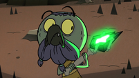 S2E20 Ludo listening to his magic wand