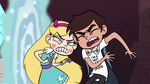 S3E8 Star and Marco bump their heads together