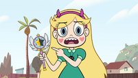 S2E29 Star Butterfly pointing at her magic wand