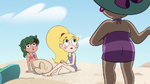 S4E27 Star and Marco look at the old lady