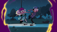 S2E27 Marco and Jackie almost fall over