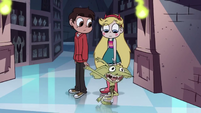 S1E8 Goblin running past Star and Marco