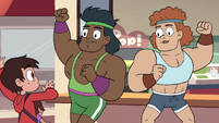 S4E26 Bodybuilders about to punch Marco