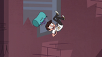 S3E8 Marco Diaz tumbling through the air