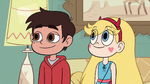 S2E11 Marco and Star watching Buff Frog leave