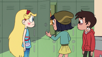 S2E26 Janna opening Marco Diaz's school locker