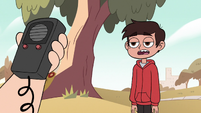 S2E9 Marco Diaz talking to the park police