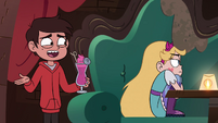 S4E36 Marco offers pomegranate juice to Star