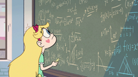 S2E32 Star Butterfly looking up at Skullnick's equation