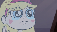 S1E4 Star Butterfly sad face