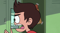 S2E26 Marco Diaz looking closely at his reflection