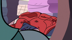 S3E8 Marco Diaz's hoodie on a pile of dirty clothes