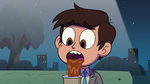 S2E27 Marco with milkshake dripping from his mouth