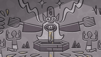 S4E31 Glossaryck depicted in hieroglyphics