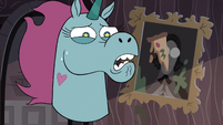 S3E33 Pony Head starting to sweat