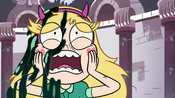 S3E5 Star Butterfly freaks out after waking up