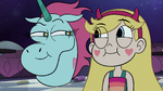 S2E33 Star and Pony Head smirking at each other