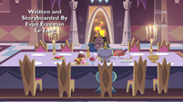 S2E30 King and Queen Butterfly at dinner table