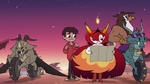 S3E22 Marco, Hekapoo, and Talon begin the mission