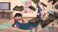 S1E5 Marco breaks ten pieces of wood