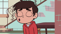 S2E36 Marco Diaz sighing with exhaustion