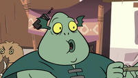 S3E17 Buff Frog with a tracker in his ear