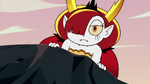 S2E31 Hekapoo looks over the edge of the cliff