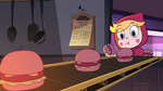 S2E23 Star Butterfly eating a memory burger