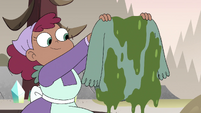 S4E8 Maude washing slime off of a shirt