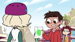 S2E26 Marco Diaz holding Jackie's moon drawing