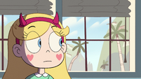 S2E38 Star Butterfly looking out Skeeves' window