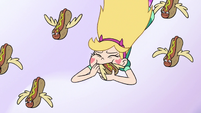 S3E18 Star Butterfly eating another Goblin Dog